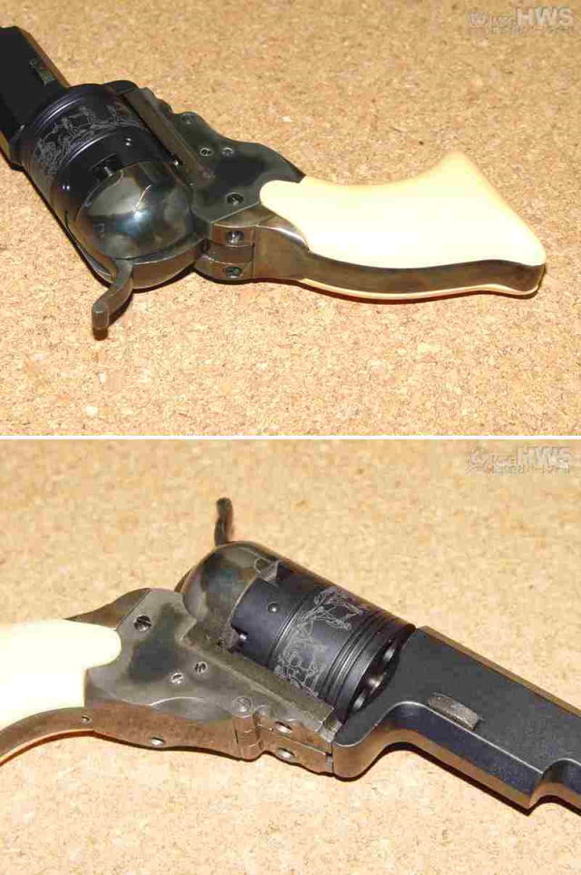 HWS COLT テキサスパターソン ブルーブラック仕上げケースハードン限定