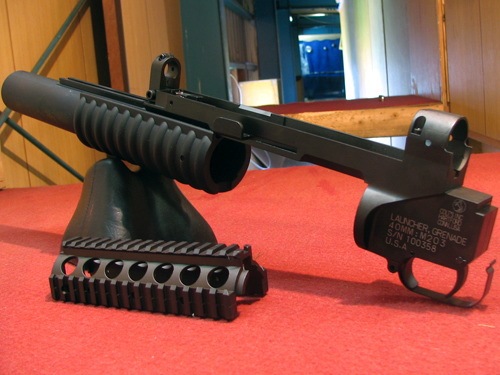 M203 ガスグレネードランチャー  ガスガン 店内全品5％OFFクーポン】CAW・M203グレネードランチャー