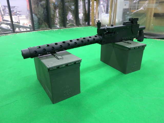 モケイパドック製電動ガン　ブローニングM1919A4重機関銃 店内全品5％OFFクーポン】コンペション電動ガン・ブローニング