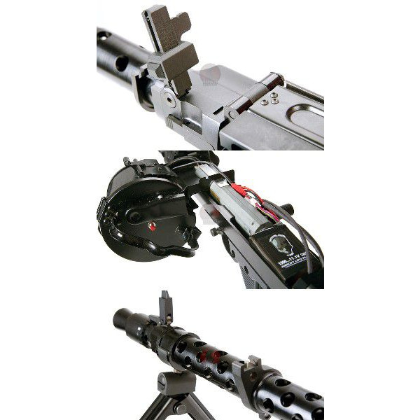 送料無料対象外】RWA フルメタル電動ガン・MG34 エアーガン 電動ガン