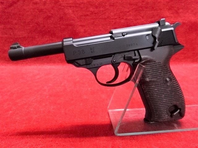 マルゼン ワルサーP38 ac41 ブローバックガスガン ブラック