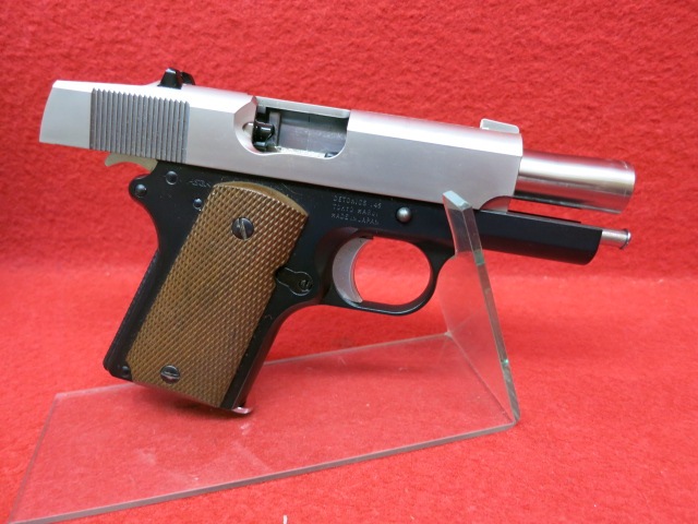 デトニクス.45コンバットマスター スライドシルバー フレームブラック