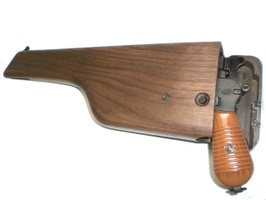 マルシン・モーゼルM712用木製ショルダーストック ホルダー サバゲー