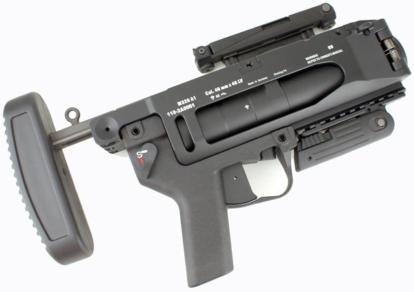 M320 グレネードランチャー エアガン M320 グレネードランチャー | IRON AIRSOFT - エアガンミュージアム