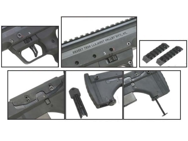 Desert Tech SRS-A1 16インチ BK | ボルトアクションライフル,エアー