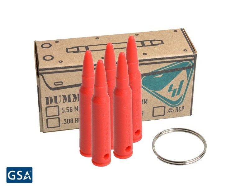 5.56×45mm NATO ダミーカート 10個 火薬無し SFBC ダミーカート 5.56