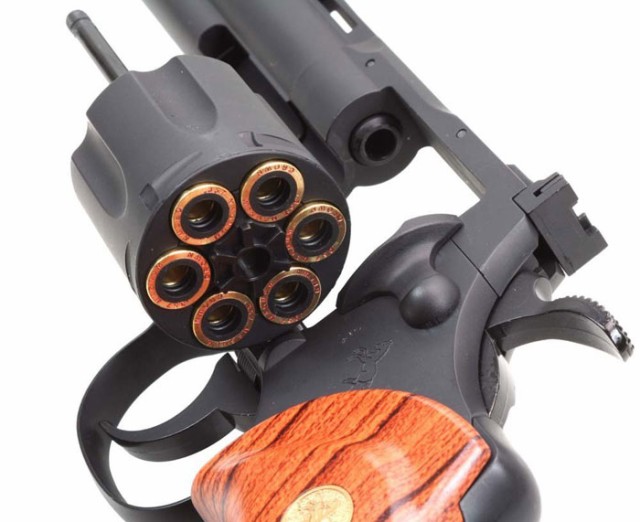 クラウン 18歳以上用 カート式 ガスリボルバー パイソン8インチ