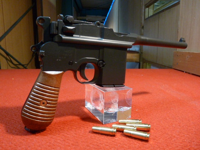 エアー ソフト ガン モーゼル MAUSER 銃 ピストル BB 昭和　レトロ Reasons why the super cheap real cartridge blowback M712 is