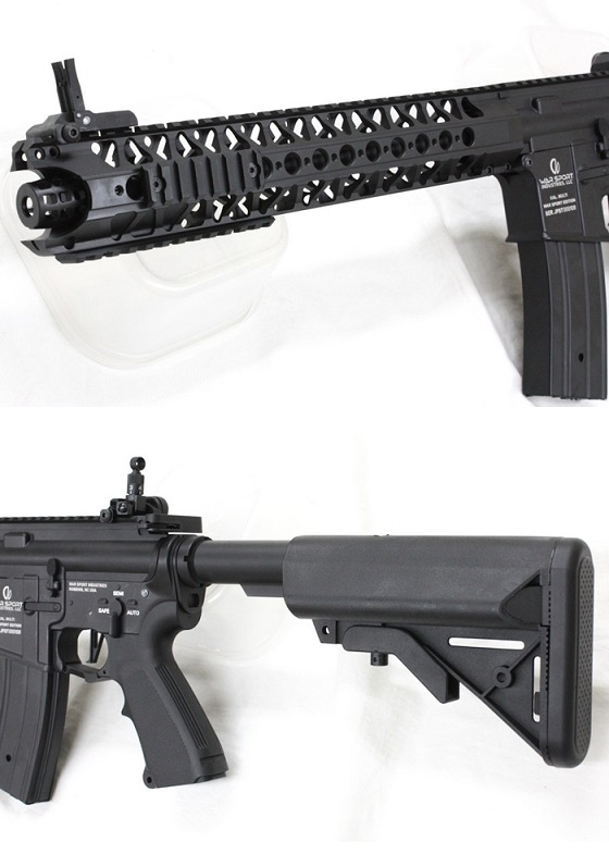 S&T フルメタル電動ガン M4カスタム ワイヤーカッターレイルシステム