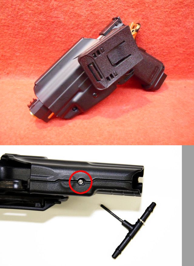 ▲SAFARILANDタイプ ホルスターキット グロック対応右利き用 タンカラー revolutjp_sfl63042832