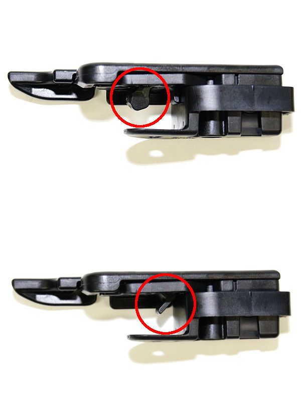 実物 Safariland レッグパネル QLS システム付き M92 実物 迷彩