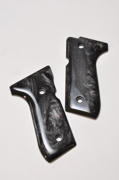 CAROMSHOT マルイM9・M92Fブラックパールグリップ | ハンドガンドレス