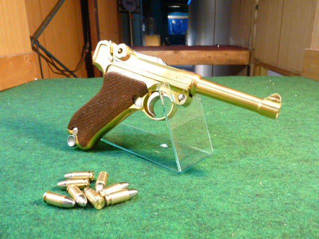 マルシン・金属製モデルガン組み立てキット ルガー P08 4インチ ダミー