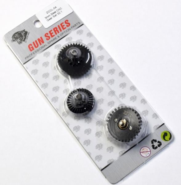 店内全品5％OFFクーポン】ZC製 CNC加工強化ギア 32:1 ウルトラトルク