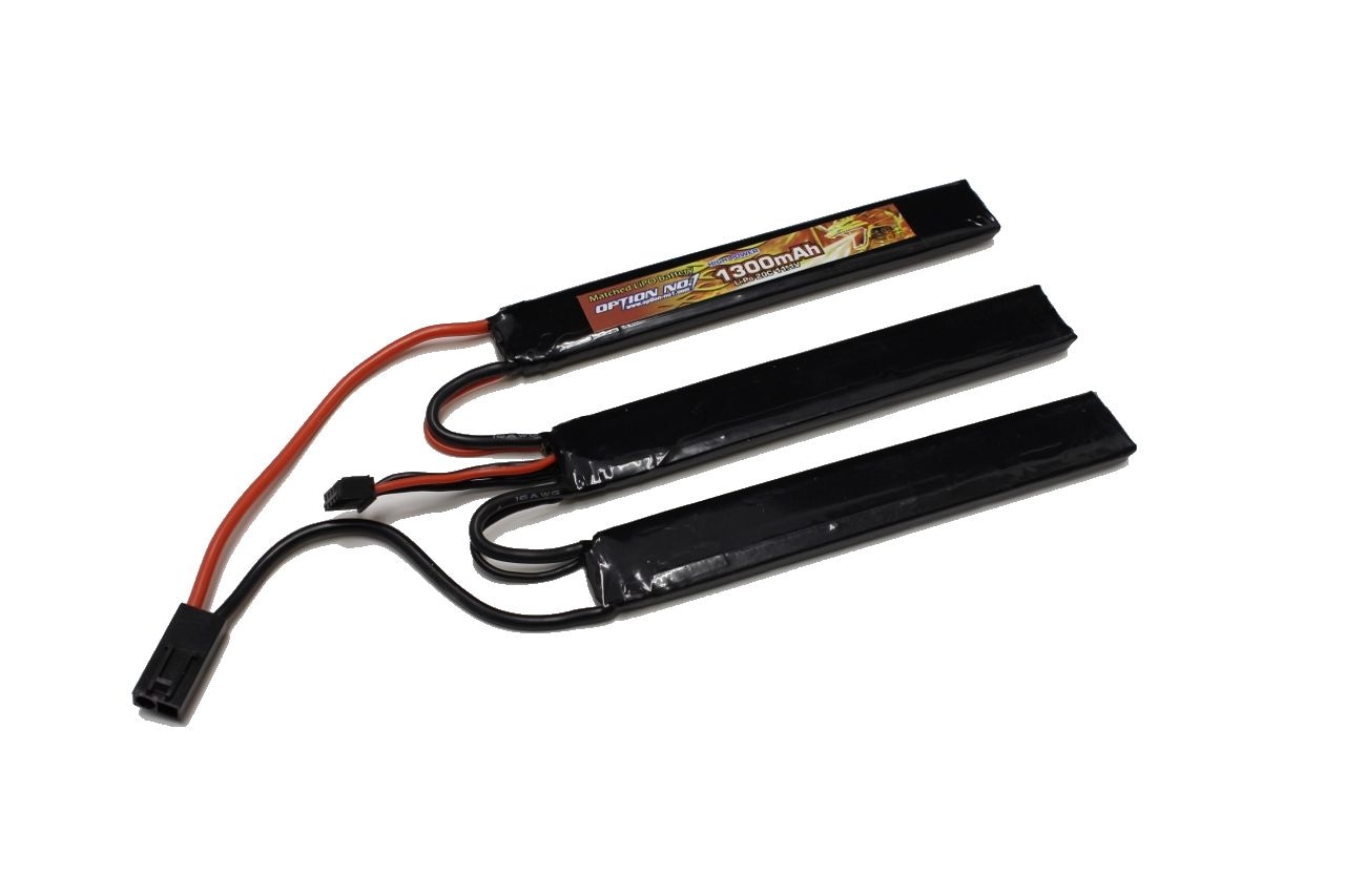OPTION NO.1・HIGH POWER Li-Po 11.1V 1300mAh セパレート・サドル