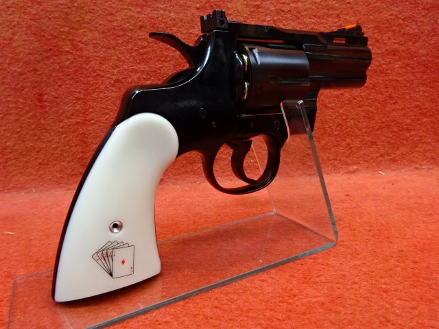 極美品！　タナカモデルガン　コルトパイソン スネークアイズ ニッケルフィニッシュ Colt Python | TANAKA WORKS