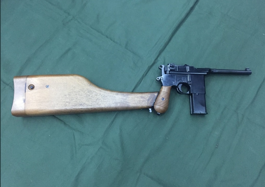 店内全品5％OFFクーポン】AW/WETECH ガスブローバック MAUSER