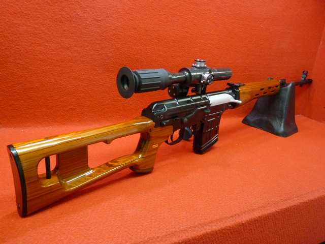 2088】WE製 SVD ドラグノフ ガスブローバックライフル 樹脂ストック/アルミレシーバー BCSW⁄WE-TECH ドラグノフ SVD ガスブローバックガスガン リアルウッド