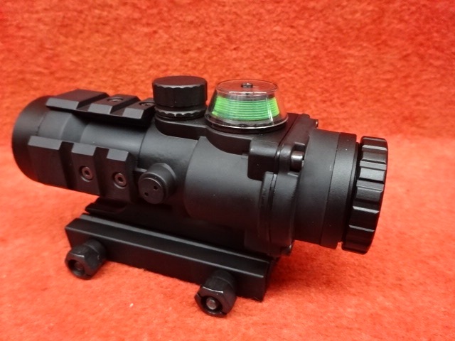 BURRIS AR332 プリズムスコープ 実物 Amazon.co.jp: BURRIS AR-332 3x32 Prism Sight プリズムスコープ 赤