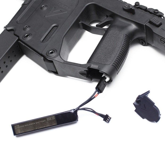 LayLax GIGA TEC EVOリポバッテリー7.4V 1200mah クリスベクター＆M4系