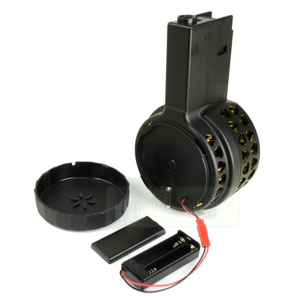 店内全品5％OFFクーポン】X-15タイプ 電動ドラムマガジン 次世代