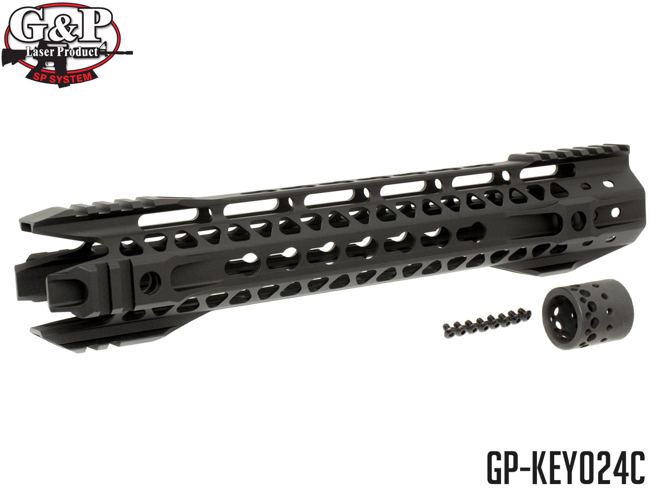 G&P MOTS 2 12.5インチ ファントム KEYMOD RAS | 電動ガンドレスアップ