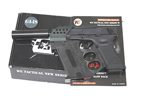 WE-TECH G18C GBB GIジョーカスタム ブローバック ガスガン BK