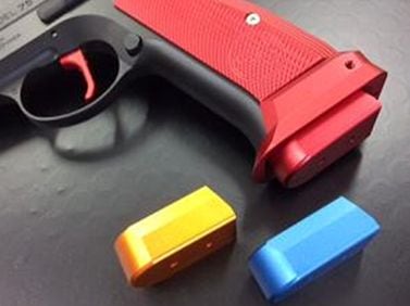 店内全品5％OFFクーポン】Carbon8 CZ75 GBB専用CNCアルミニウム