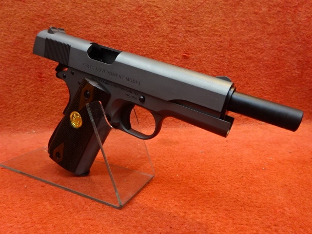 店内全品5％OFFクーポン】MULE/タニオコバ発火型モデルガン・GM7.5