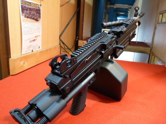 A&K M249パラトルーパー　ストック　未使用品 大型宅配便】【送料無料対象外】A&K・ミニミ m249 パラ