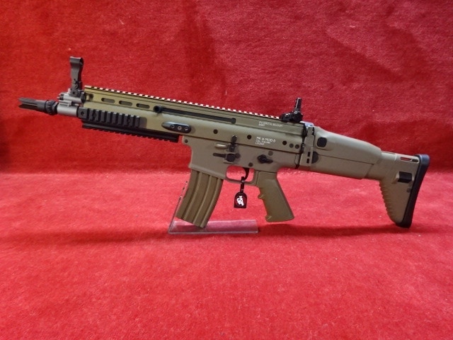 店内全品5%OFFクーポン】東京マルイ・次世代電動ガン SCAR-L CQC :FDE
