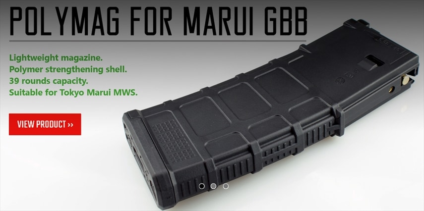 店内全品5％OFFクーポン】P-MAG マルイガスMWS用 | マガジン,ガス長物