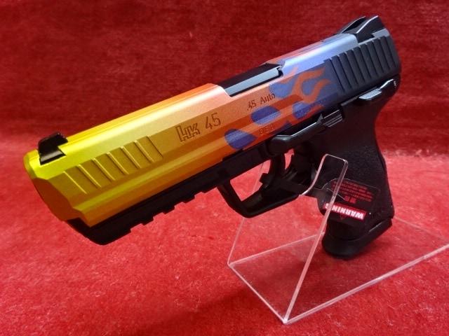 東京マルイ 18歳以上用 ガスブローバック HK45 4Dプリント ファイヤ