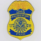 5OFFݥۥݥꥹץꥫѥåDHS POLICE Badge Patch (444)