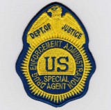 ポリスレプリカパッチ ATF SPECIAL AGENT Bage Patch イエロー