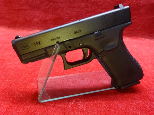 WE グロック19X（G45) GEN5 BKカラー 刻印有り ガスブローバック