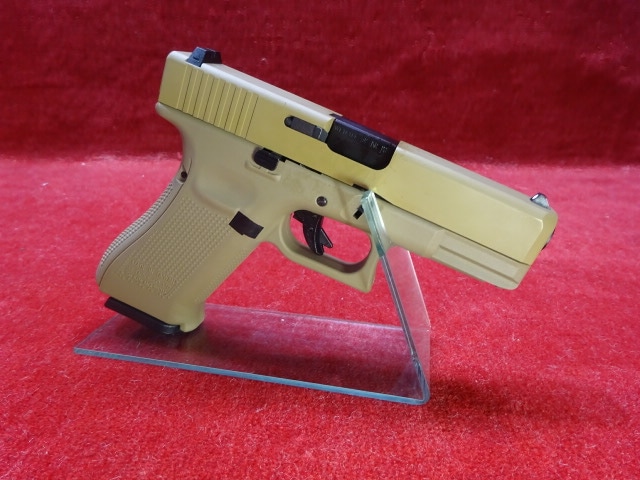 WE グロック19X（G45) GEN5 TANカラー 刻印有り ガスブロー