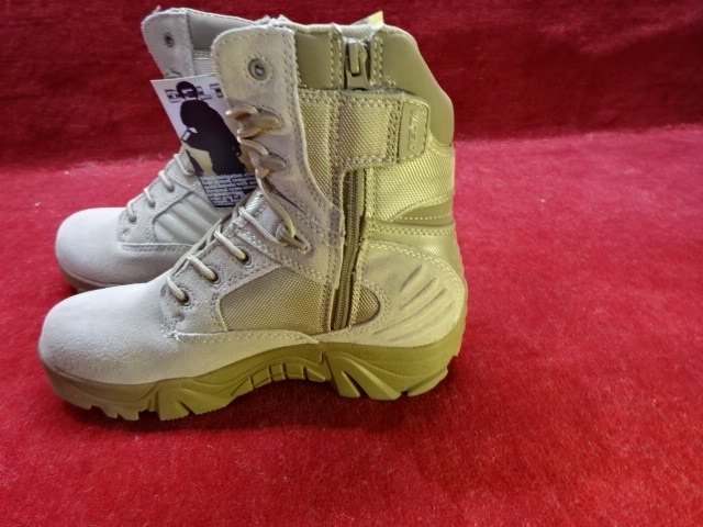 店内全品5％OFFクーポン】デルタブーツ フルレングス TAN サバゲー