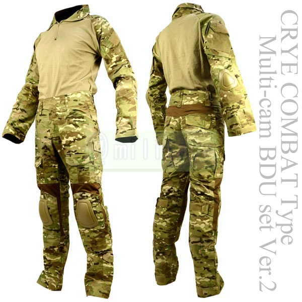 CREY COMBATタイプ マルチカムBDU上下セット Ver2 | BDU・ギリースーツ