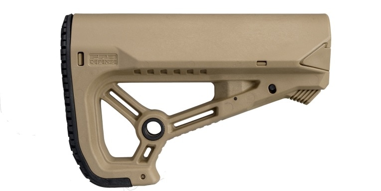 FAB DEFENSE 実物 伸縮ストック GL-Core S CQBスタイル AR15/M4対応