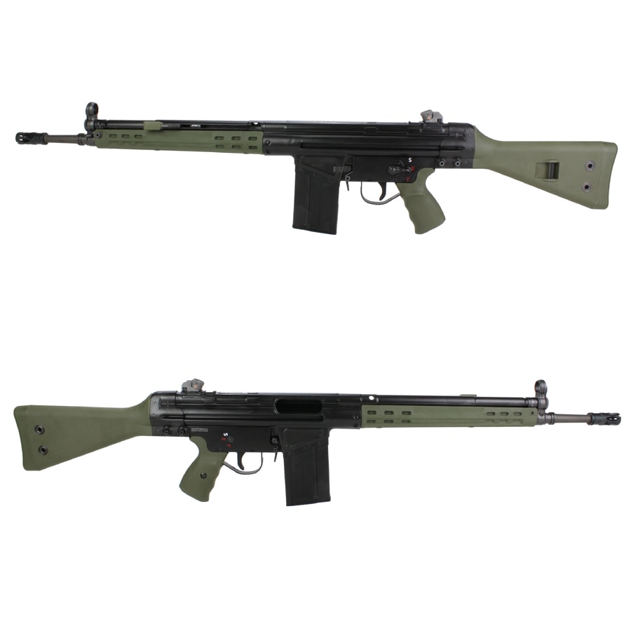 店内全品5％OFFクーポン】 WE/UMAREX H&K G3A3 ガスブローバック