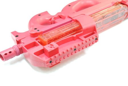 10％OFFクーポン＆送料無料】BELL 電動ガン P-90 ピンクVer | 海外