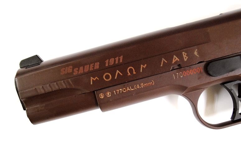 DOUBLE BELL SIG SAUER スパルタン.45タイプ M1911 ガバメント CO2