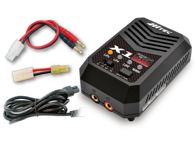 元日～3日10％OFFクーポン】HITEC X1 NANO マルチ充電器 （リポ