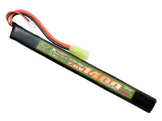 HITEC XPOWERシリーズ LIPO(Li-HV)バッテリー 7.6v1400mAh30C