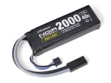 G FORCE����졼��40C��Noir Suppression Li-Po 7.4V 2000mAh 40C �ߥ�S�Хåƥ꡼�ߴ�������