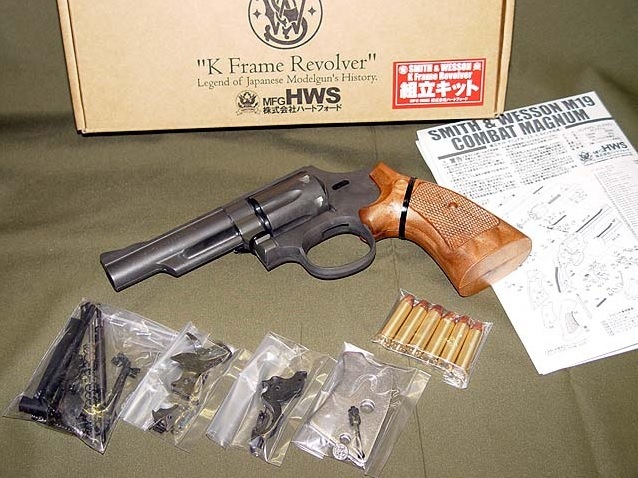 HWS 組立キットモデルガン M19 4インチ HW Natural Kit | モデルガン