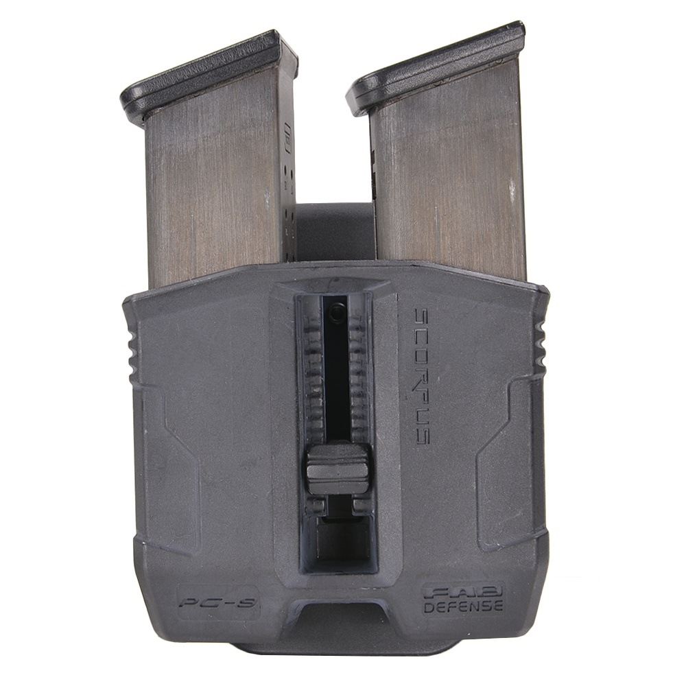FABディフェンス 実物 ダブルマガジンホルダー Glock 9mm SCORPUS