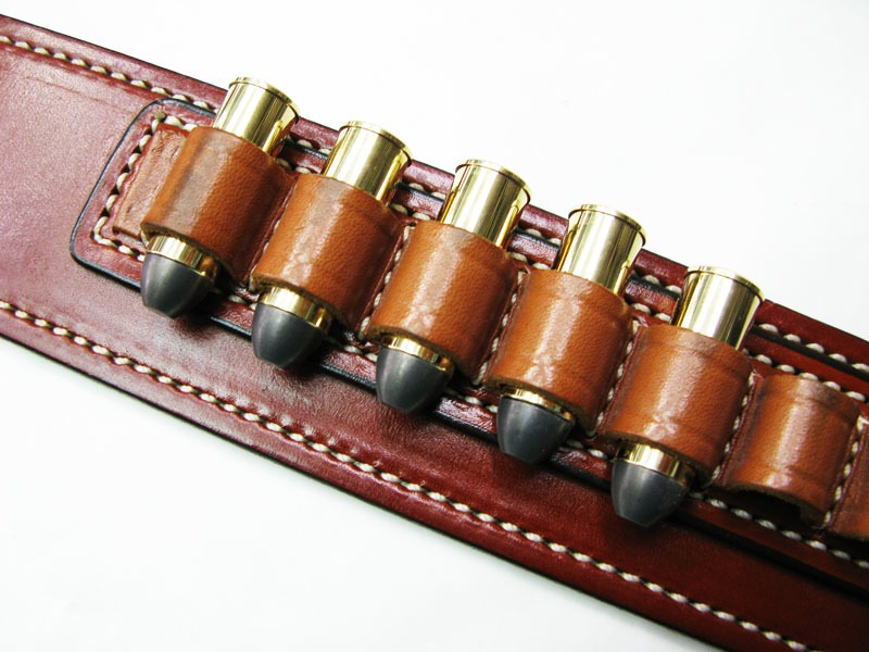 東京CMC 本革製 ガンベルト ダミーカート付 モデルガンのお供に 東京