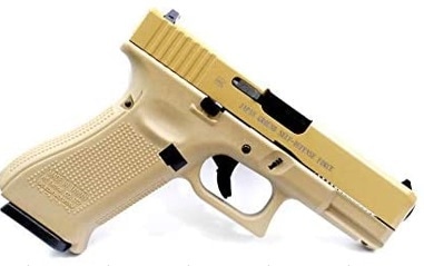 店内全品5％OFFクーポン】WE グロック19X（G45) GEN5 TANカラー 自衛隊